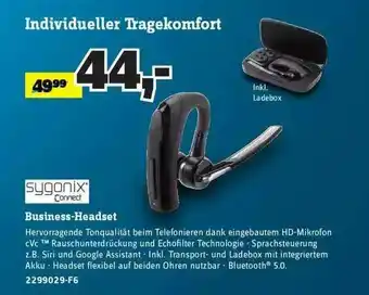 Conrad Sygonix Business-headset Angebot