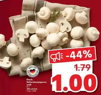 Kaufland Kulturchampignons Weiß Angebot