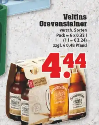 trinkgut Veltins Grevensteiner 6x0,33L Angebot