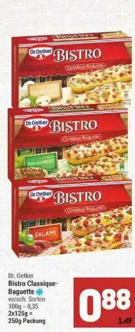 Marktkauf Dr Oetker Bistro Classique-baguette Angebot