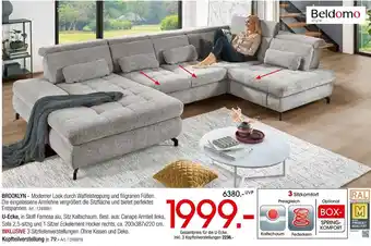Zurbrüggen Beldomo u-ecke-sofa brooklyn Angebot