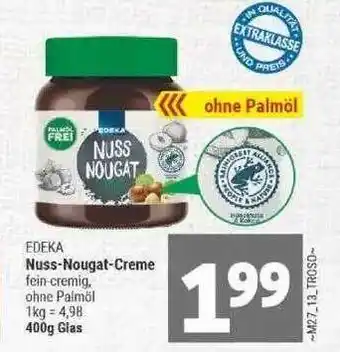 Marktkauf Edeka Nuss-nougat-creme Angebot