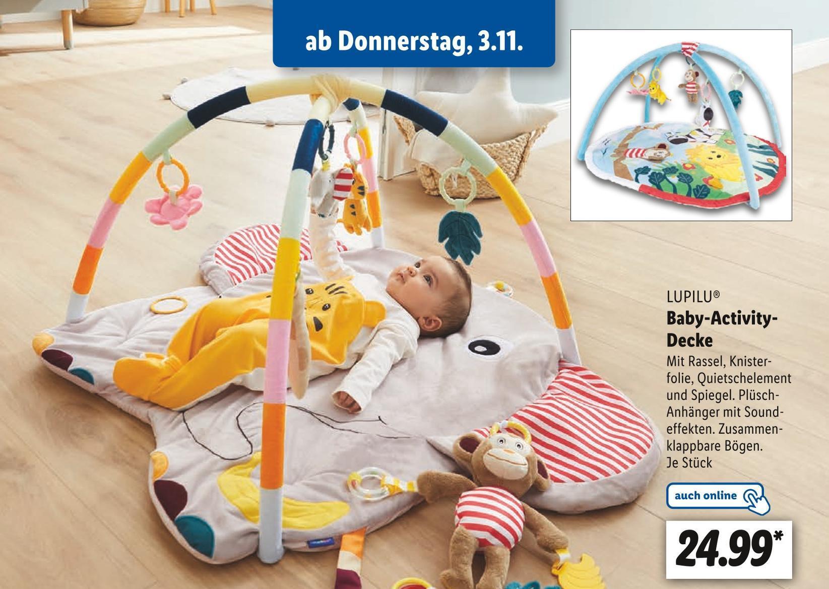 Lupilu babyactivitydecke Angebot bei Lidl