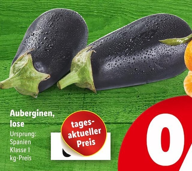 Auberginen Angebot bei Lidl