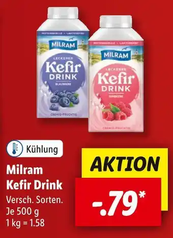 Lidl Milram kefir drink Angebot