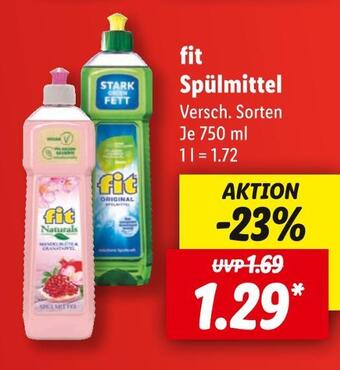 Lidl Fit spülmittel Angebot