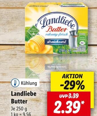 Lidl Landliebe butter Angebot