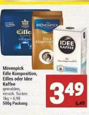 Marktkauf Mövenpick Edle Komposition, Eilles Oder Idee Kaffee Angebot