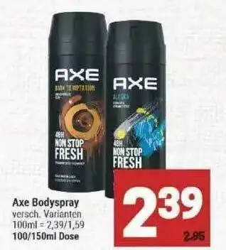 Marktkauf Axe Bodyspray Angebot