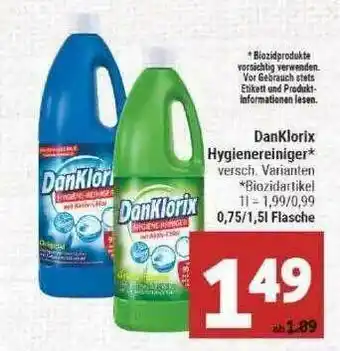 Marktkauf Danklorix Hygienereiniger Angebot