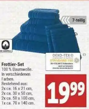 Marktkauf Frottier-set Angebot