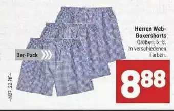 Marktkauf Herren Web-boxershorts Angebot