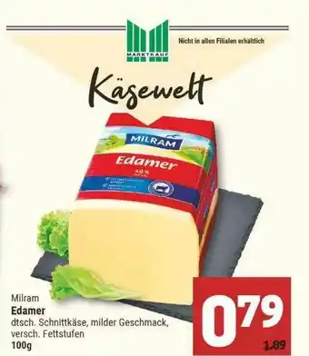 Marktkauf Milram Edamer Angebot