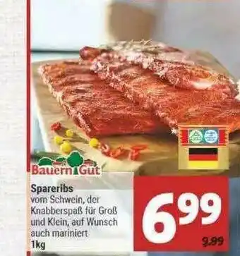 Marktkauf Bauern Gut Spareribs Angebot