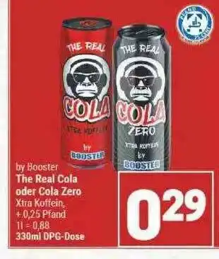 Marktkauf By Booster The Real Cola Oder Cola Zero Angebot