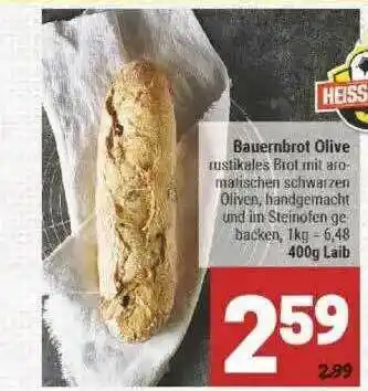 Marktkauf Bauernbrot Olive Angebot