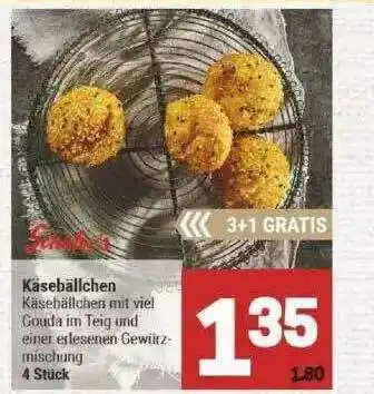 Marktkauf Schäfer's Käsebällchen Angebot