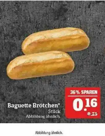 Marktkauf Baguette Brötchen Angebot