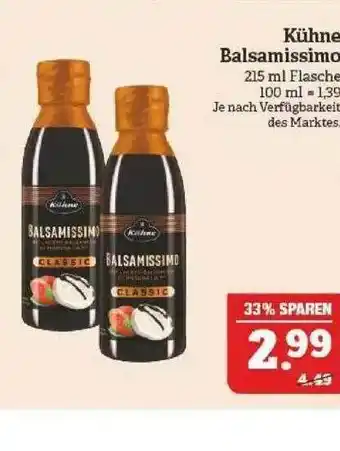 Marktkauf Kühne Balsamissimo Angebot