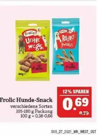 Marktkauf Frolic Hunde-snack Angebot