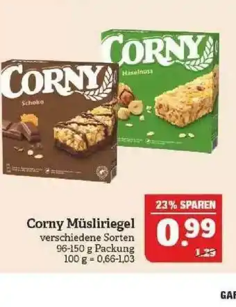 Marktkauf Corny Müsliriegel Angebot