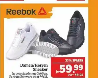 Marktkauf Reebok Damen Oder Herren Sneaker Angebot