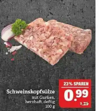 Marktkauf Schweinskopfsülze Angebot