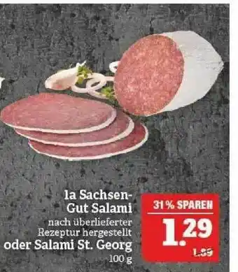 Marktkauf La Sachsen Gut Salami Angebot