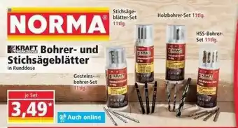 Norma Kraft Bohrer- Und Stichsägeblätter Angebot