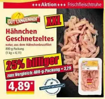 Norma Gut Langenhof Hähnchen Geschnetzeltes Angebot