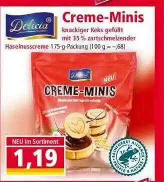 Norma Delicia Creme-minis Angebot