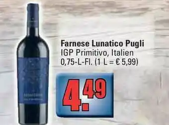 alldrink Farnese Lunatico Pugli Angebot