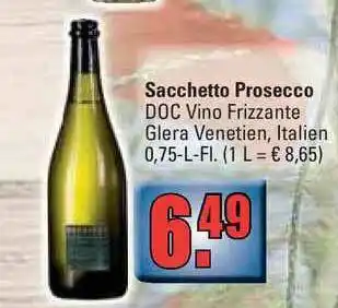 alldrink Sacchetto Prosecco Angebot