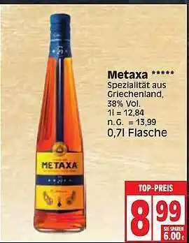 Edeka Metaxa Angebot