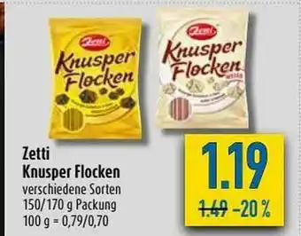 diska Zetti Knusper Flocken Angebot