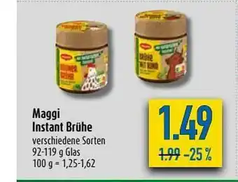 diska Maggi Instant Brühe Angebot