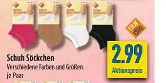 diska Schuh Söckchen Angebot