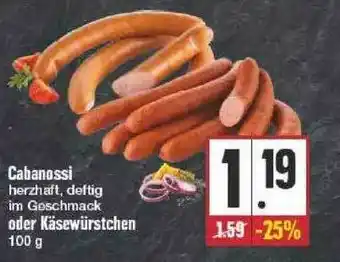 Edeka Cabanossi Oder Käsewürstchen Angebot