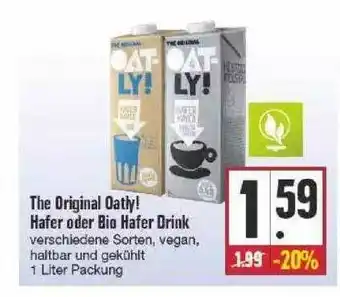 Edeka The Original Oatly! Hafer Oder Bio Hafer Drink Angebot