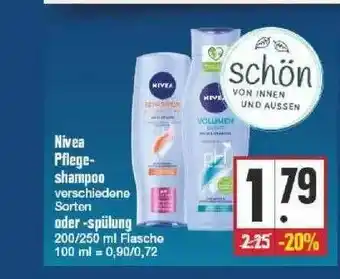 Edeka Nivea Pflege Shampoo Oder Spülung Angebot