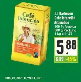 Edeka J.j Darboven Café Intencion Aromatico Angebot