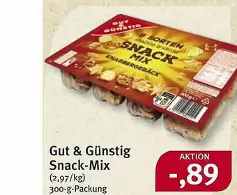 Feneberg Gut & Gustig Snack-mix Angebot