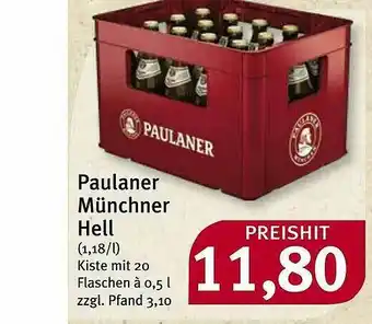 Feneberg Paulaner Münchner Hell Angebot