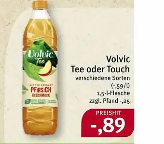 Feneberg Volvic Tee Oder Touch Angebot