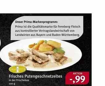 Feneberg Primapute Frisches Putengeschnetzeltes Angebot