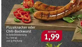 Feneberg Pizzaknacker Oder Chili-bockwurst Angebot