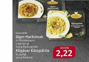 Feneberg Gourmella Jäger-hacksteak Oder Allgäuer Kässpätzle Angebot