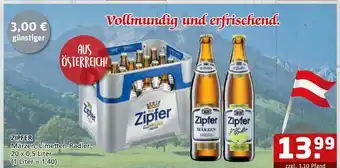 Getränke Quelle Zipfer Märzen, Limetten-radler Angebot