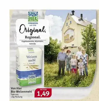 Feneberg Von Hier Bio-weizenmehl Angebot