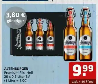 Getränke Quelle Altenburger Premium Pils, Hell Angebot